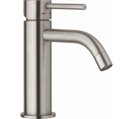 Смеситель для раковины без донного клапан Paffoni Steel looking LIGHT LIG071ST 00227601