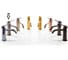 Смеситель для раковины без донного клапан Paffoni Steel looking LIGHT LIG071ST 00227601 3