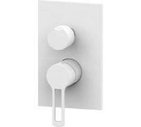 Встраиваемый смеситель для душа Paffoni RINGO белый матовый RIN018BO/M 00227549