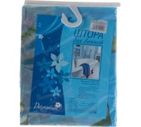 Штора для ванной Delphinium WS-804 А-4 рыбки, 180х180 104052