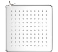 Верхний душ Elghansa нержавеющая сталь, квадратный 200х200х7 мм, SoftLine MQ-720