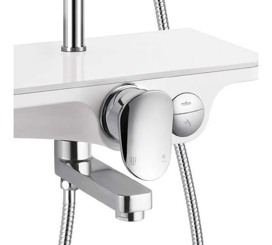 Душевая система Weltwasser WW DP 1020 WT белая 10000003185