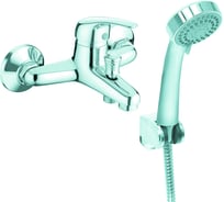 Смеситель для ванны KONNER BSS1500 BASIS с аксессуарами 6088143