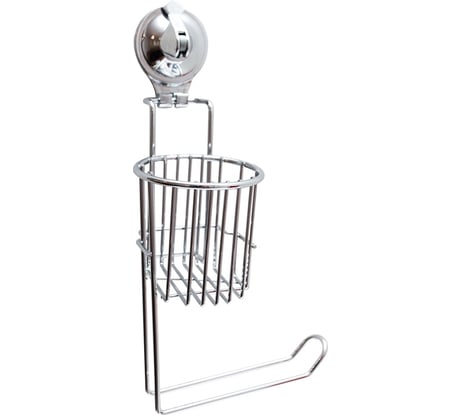 Держатель для туалетной бумаги и дезодоранта на присоске Delphinium Air-lock BI-3105 101131