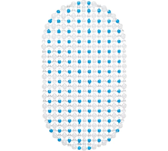 Ковер Delphinium J-В6939-точки голубой 103041 1