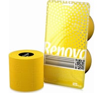 Туалетная бумага Renova 3 слоя, 2 рулона Yellow 5601028013482