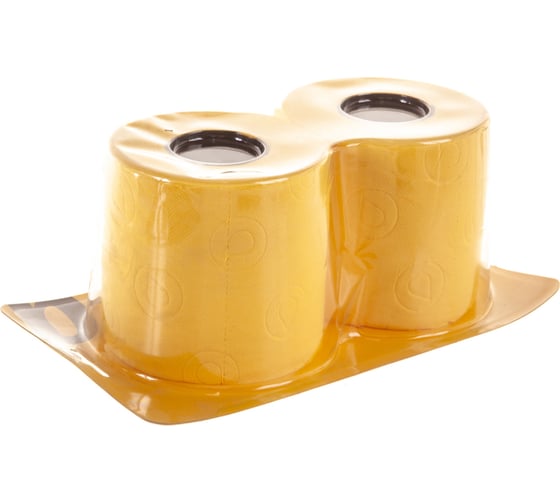 Туалетная бумага Renova 3 слоя, 2 рулона Yellow 5601028013482