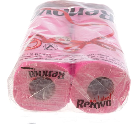Туалетная бумага Renova 2 слоя, 6 рулонов Fucsia, упаковка 5601028020756