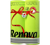 Туалетная бумага Renova 3 слоя 6 рулонов Green 5601028010900