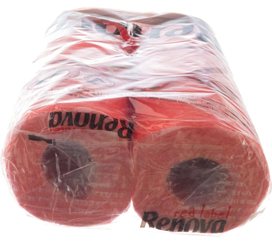Туалетная бумага Renova 2 слоя 6 рулонов Red, упаковка 5601028020763