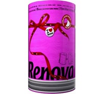 Бумажные полотенца Renova 2 слоя, 1 рулон Fucsia, 120 отрывов 5601028020879