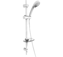 Душевой гарнитур Elghansa с мыльницей SB-07S-White