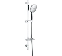 Душевой гарнитур Elghansa 800 мм, с мыльницей и лейкой PK-025-Chrome SB-55S