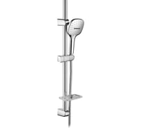 Душевой гарнитур Elghansa 800 мм, с мыльницей и лейкой PK-025-Chrome SB-75S