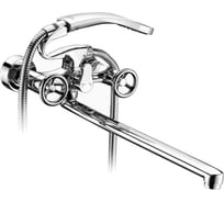 Смеситель для ванной Elghansa двухвентильный, с душевым комплектом 2707595