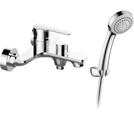 Смеситель для ванной Elghansa однорычажный, с душевым комплектом 2392010