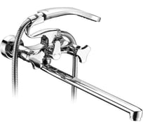 Смеситель для ванной Elghansa двухвентильный, с душевым комплектом 2707593