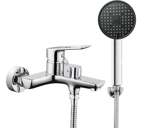 Смеситель для ванной Elghansa однорычажный, с душевым комплектом 2382306