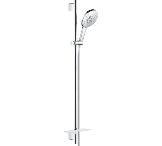 Душевой гарнитур Grohe RainShower SmartActive 150 ручной душ, душевая штанга, полочка, 26594000 1