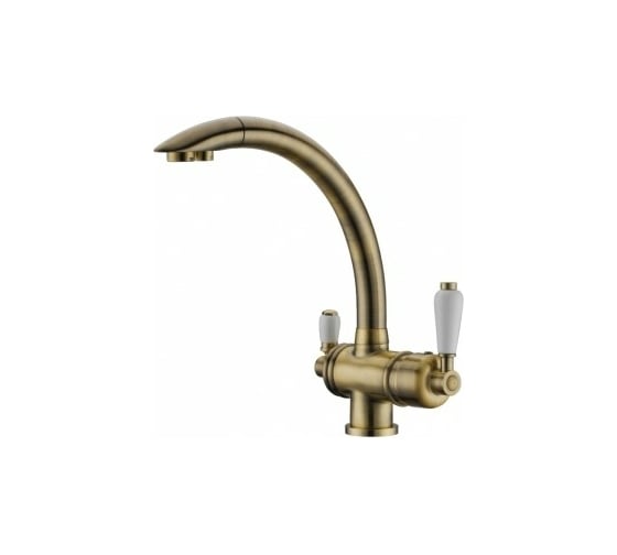 Смеситель для кухни Elghansa TERRAKOTTA для фильтра, Bronze 56A5840
