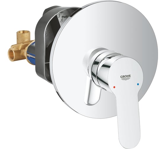 Смеситель для душа Grohe BauEdge со встроенным механизмом 29078000