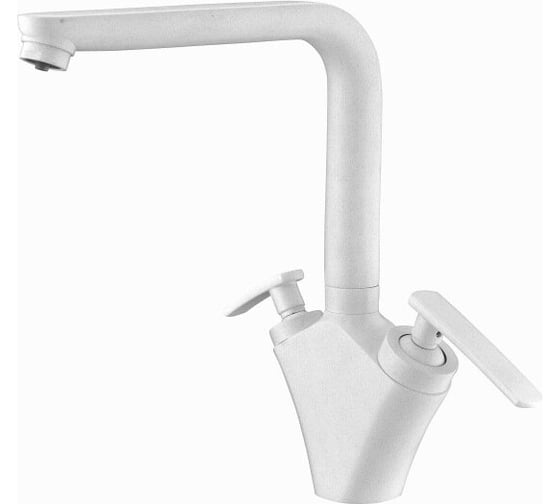 Смеситель для кухни Elghansa KITCHEN Color White, для фильтра 56A5981 1