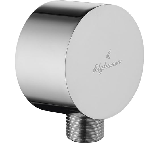 Подключение для душевого шланга (водорозетка), круглая форма D=60 мм, 1/2 Elghansa WS-5N