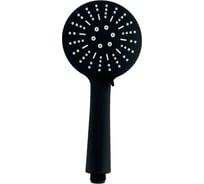 Душевая лейка OUTE E ABS пластик матовый черный TH39H-1