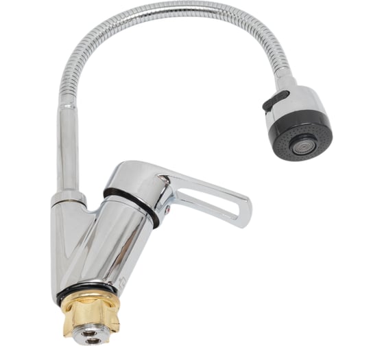 Смеситель для кухни Solone с гибким изливом KAK4-B181