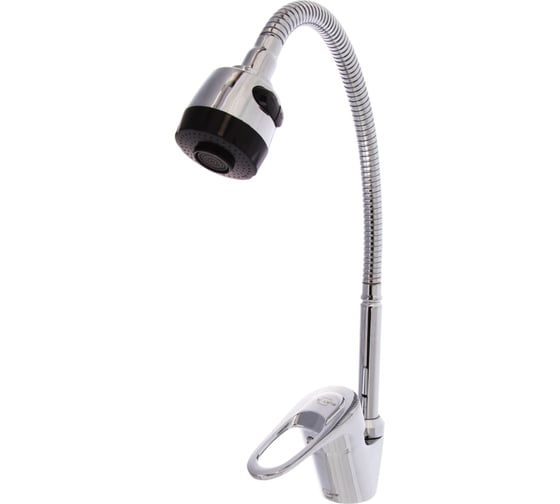Смеситель для кухни Solone с гибким изливом LOP4-B043