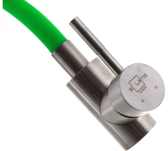 Смеситель для кухни Solone с гибким цветным изливом EZA4-F090GN