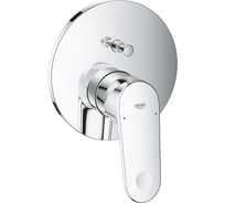 Однорычажный смеситель для ванны Grohe Europlus круглая розетка 24060002