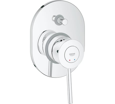 Смеситель для ванны Grohe BauClassic со встроенным механизмом 29047000