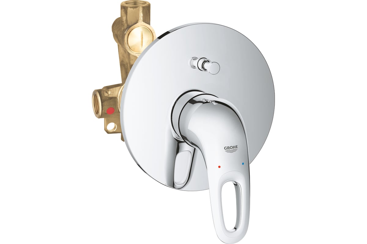 Смеситель для ванны Grohe Eurostyle 2015 скрытый монтаж 33637003 ...