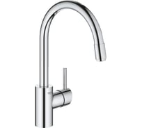 Однорычажный смеситель для мойки Grohe Concetto New с высоким выдвижным изливом 32663003