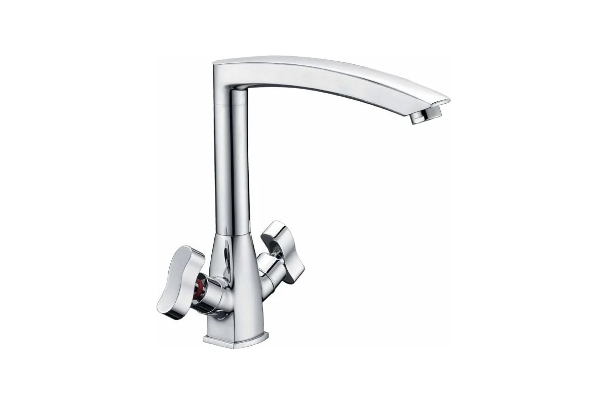 Двухвентильный смеситель для кухни Elghansa 5907592 - выгодная цена ...