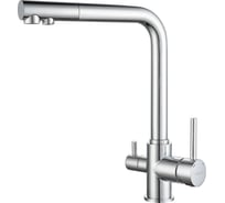 Смеситель для кухни GranFest Г-обр. с краном питьевой воды D-35мм хром арт. 3611 хром