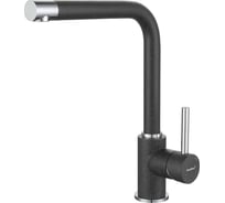 Смеситель для кухни GranFest Г-обр. D-35мм графит арт. 3651 графит