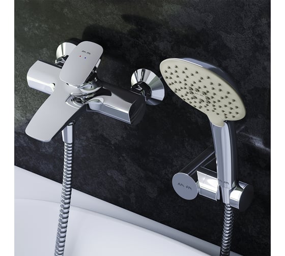 Смеситель для ванны/душа душевой набор AM.PM, Spirit V2.0 хром, F70A15000
