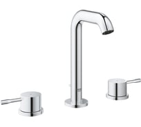 Смеситель для раковины Grohe Essence New на 3 отверстия с низким изливом 20296001