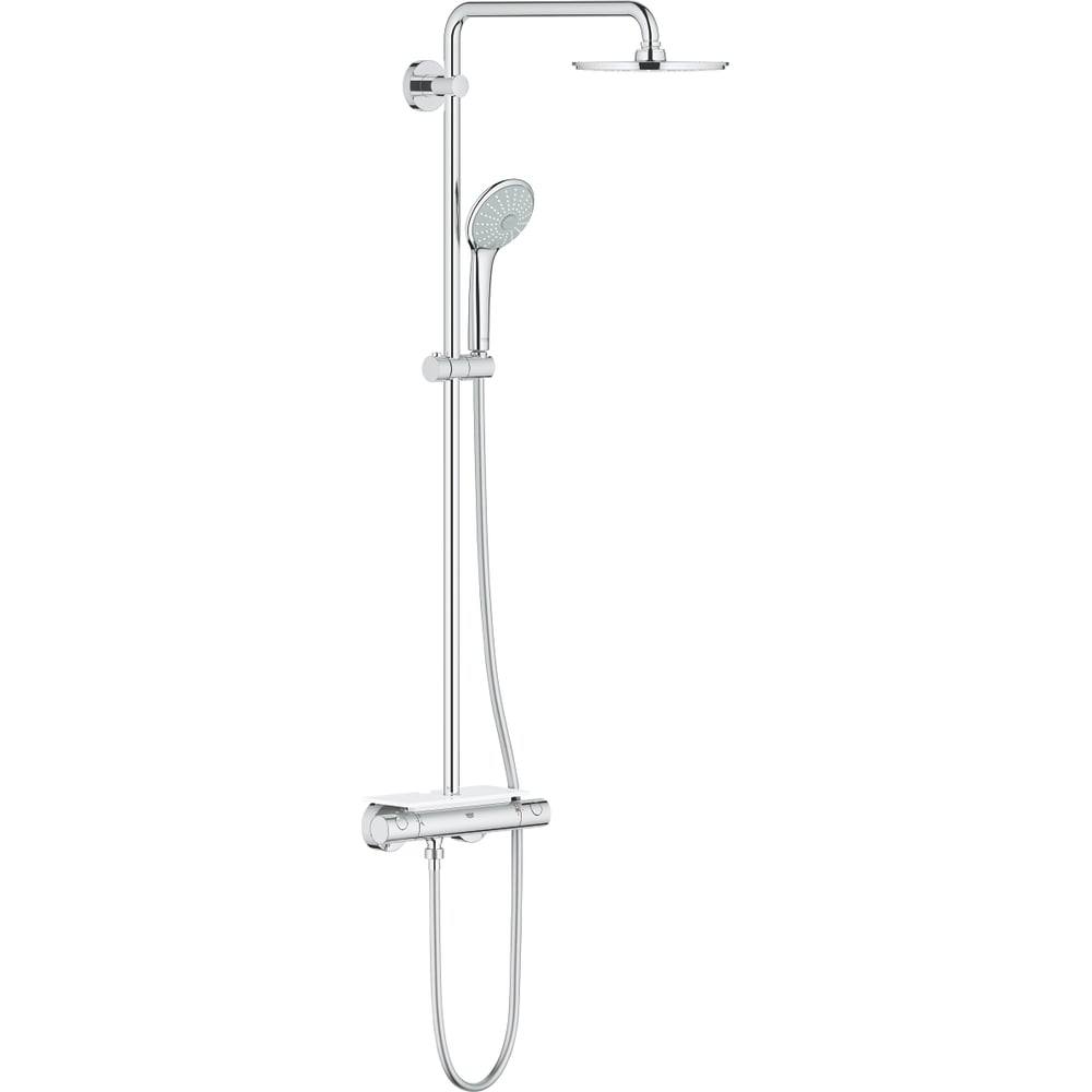 Душевая система с термостатом для душа Grohe Euphoria 210 с полочкой ...