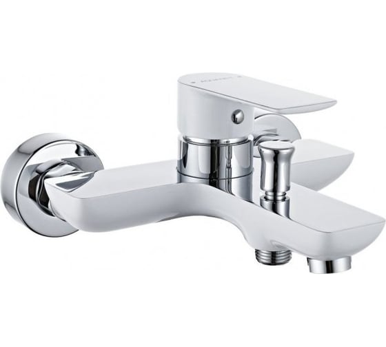 Смеситель для ванны Aquanet AF520-20СW Arctic хром/бел 00216776 1