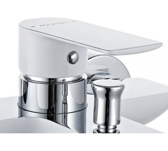 Смеситель для ванны Aquanet AF520-20СW Arctic хром/бел 00216776