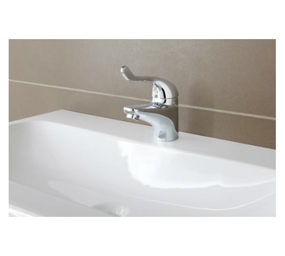 Смеситель для раковины Grohe Euroeco Special однорычажный, безопасный рычаг 120 мм 32789000