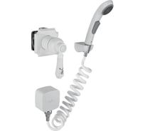 Встраиваемый смеситель с набором для гигиенического душа Elghansa Terrakotta 34C0786-White /Set-51