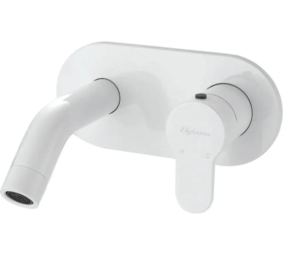 Встраиваемый смеситель для умывальника Elghansa Dynamic 14R0783-White 1