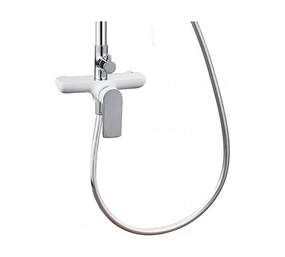 Напольный смеситель Aquanet AF210-94S Steel сталь, сатин 00242969