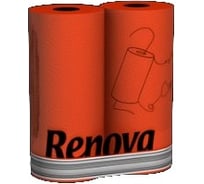 Бумажные полотенца Renova 2 слоя 2 рулона, 80 отрывов 5601028011099