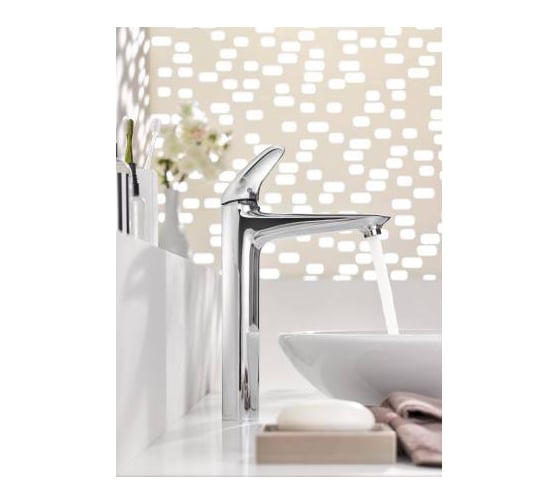Смеситель для свободностояшей раковины Grohe Eurostyle 2015 Solid гладкий корпус 23719003