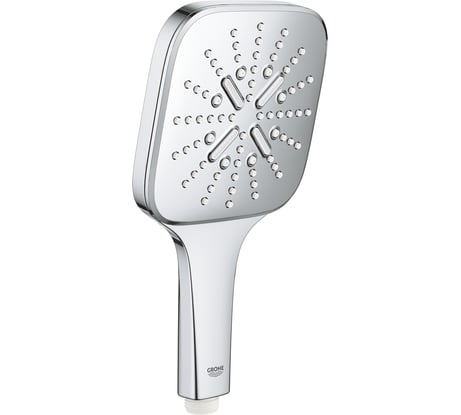Ручной душ Grohe Rainshower SmartActive 130 Cube, 3 режима струи, 9.5 л/мин 26582000